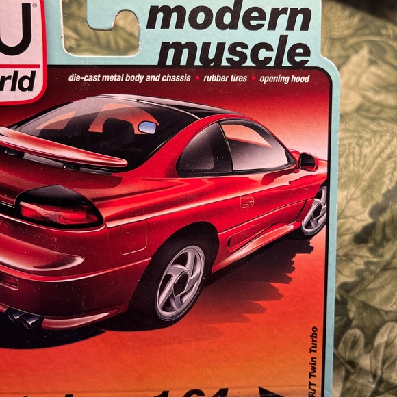 2121-PTTT 1991 Dodge Stealth R/T Twin Turbo Modern Muscle Firestorm Red - Picture 4 of 11